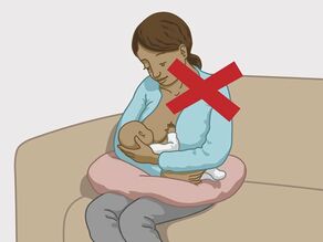 Moren bør ikke amme babyen. Morsmelken kan inneholde hivvirus.