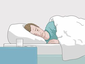 Kişi hasta ve yatmakta: Eğer sizde HIV varsa ve uzun süre ilaç almazsanız hastalanırsınız.
